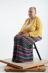 and more Whole Body Woman Artistic poses White Casual Overweight Wrinkles